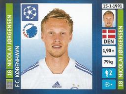 2013-14 Panini UEFA Champions League Stickers #143 Nicolai Jorgensen Front