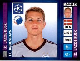 2013-14 Panini UEFA Champions League Stickers #146 Jacob Busk Front
