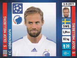 2013-14 Panini UEFA Champions League Stickers #147 Olof Mellberg Front