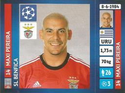 2013-14 Panini UEFA Champions League Stickers #154 Maxi Pereira Front