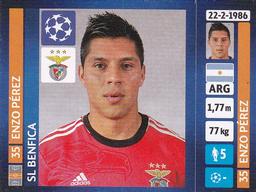 2013-14 Panini UEFA Champions League Stickers #158 Enzo Perez Front