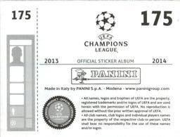 2013-14 Panini UEFA Champions League Stickers #175 Lucas Digne Back