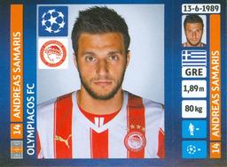 2013-14 Panini UEFA Champions League Stickers #194 Andreas Samaris Front