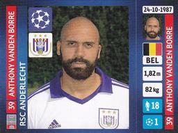 2013-14 Panini UEFA Champions League Stickers #219 Anthony Vanden Borre Front