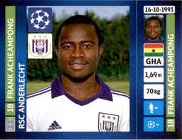 2013-14 Panini UEFA Champions League Stickers #222 Frank Acheampong Front