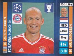2013-14 Panini UEFA Champions League Stickers #231 Arjen Robben Front