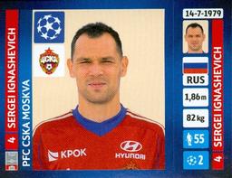 2013-14 Panini UEFA Champions League Stickers #246 Sergei Ignashevich Front