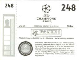 2013-14 Panini UEFA Champions League Stickers #248 Rasmus Elm Back