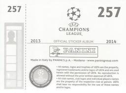 2013-14 Panini UEFA Champions League Stickers #257 Mark Gonzalez Back
