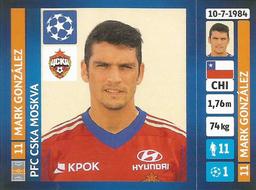 2013-14 Panini UEFA Champions League Stickers #257 Mark Gonzalez Front