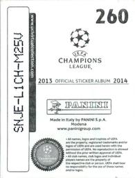 2013-14 Panini UEFA Champions League Stickers #260 Manchester City FC Back