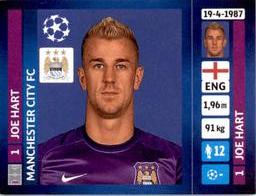 2013-14 Panini UEFA Champions League Stickers #261 Joe Hart Front