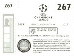 2013-14 Panini UEFA Champions League Stickers #267 Yaya Toure Back