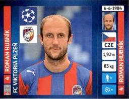 2013-14 Panini UEFA Champions League Stickers #290 Roman Hubnik Front