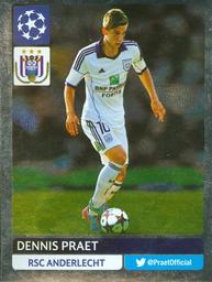 2013-14 Panini UEFA Champions League Stickers #297 Dennis Praet Front