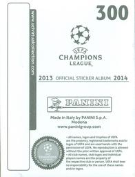 2013-14 Panini UEFA Champions League Stickers #300 Philipp Hosiner Back