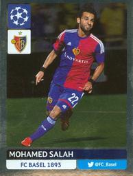 2013-14 Panini UEFA Champions League Stickers #302 Mohamed Salah Front