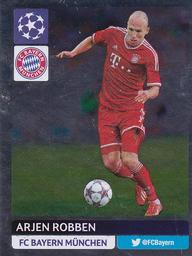 2013-14 Panini UEFA Champions League Stickers #303 Arjen Robben Front