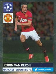 2013-14 Panini UEFA Champions League Stickers #314 Robin van Persie Front