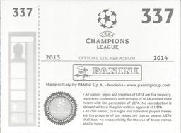 2013-14 Panini UEFA Champions League Stickers #337 Willian Back