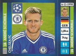 2013-14 Panini UEFA Champions League Stickers #344 Andre Schurrle Front