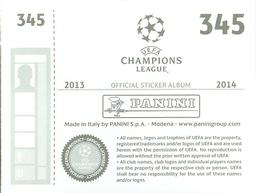 2013-14 Panini UEFA Champions League Stickers #345 Fernando Torres Back