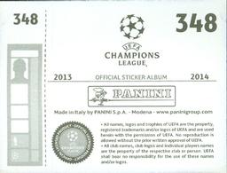 2013-14 Panini UEFA Champions League Stickers #348 Atsuto Uchida Back