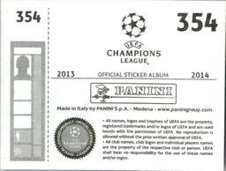 2013-14 Panini UEFA Champions League Stickers #354 Jefferson Farfan Back