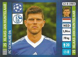2013-14 Panini UEFA Champions League Stickers #357 Klaas-Jan Huntelaar Front