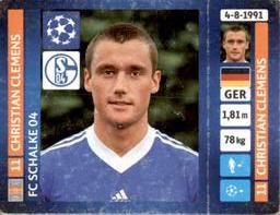 2013-14 Panini UEFA Champions League Stickers #361 Christian Clemens Front