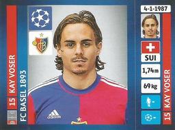 2013-14 Panini UEFA Champions League Stickers #366 Kay Voser Front