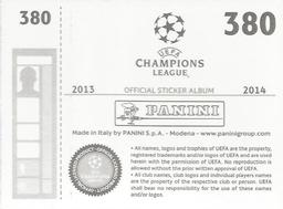 2013-14 Panini UEFA Champions League Stickers #380 David Degen Back