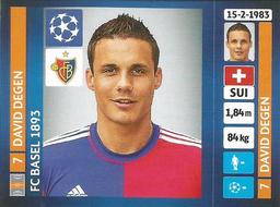 2013-14 Panini UEFA Champions League Stickers #380 David Degen Front