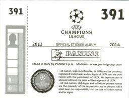 2013-14 Panini UEFA Champions League Stickers #391 Nicolae Stanciu Back