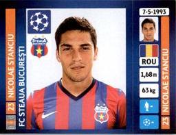 2013-14 Panini UEFA Champions League Stickers #391 Nicolae Stanciu Front