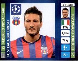 2013-14 Panini UEFA Champions League Stickers #399 Federico Piovaccari Front