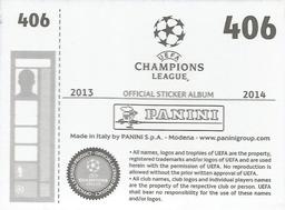 2013-14 Panini UEFA Champions League Stickers #406 Jack Wilshere Back