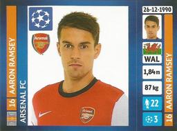 2013-14 Panini UEFA Champions League Stickers #407 Aaron Ramsey Front