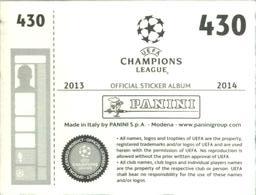 2013-14 Panini UEFA Champions League Stickers #430 Souleymane Diawara Back