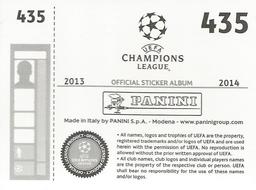 2013-14 Panini UEFA Champions League Stickers #435 Saber Khalifa Back