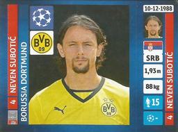 2013-14 Panini UEFA Champions League Stickers #439 Neven Subotic Front