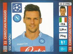2013-14 Panini UEFA Champions League Stickers #456 Christian Maggio Front