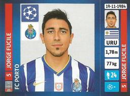 2013-14 Panini UEFA Champions League Stickers #484 Jorge Fucile Front