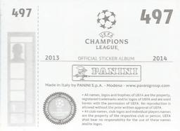 2013-14 Panini UEFA Champions League Stickers #497 Gabi Back