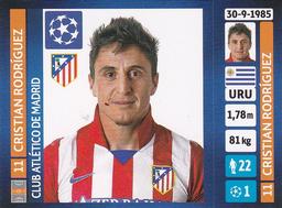 2013-14 Panini UEFA Champions League Stickers #505 Cristian Rodriguez Front
