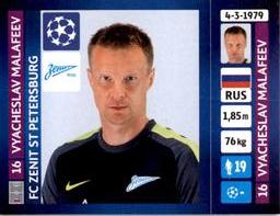2013-14 Panini UEFA Champions League Stickers #509 Vyacheslav Malafeev Front