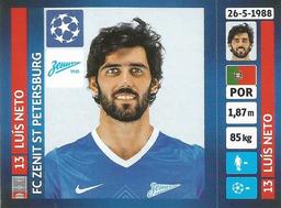 2013-14 Panini UEFA Champions League Stickers #511 Luis Neto Front