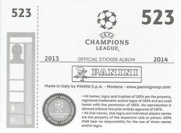 2013-14 Panini UEFA Champions League Stickers #523 Vladimir Bystrov Back
