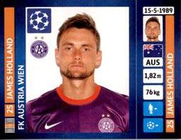2013-14 Panini UEFA Champions League Stickers #533 James Holland Front