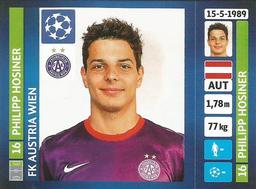 2013-14 Panini UEFA Champions League Stickers #536 Philipp Hosiner Front